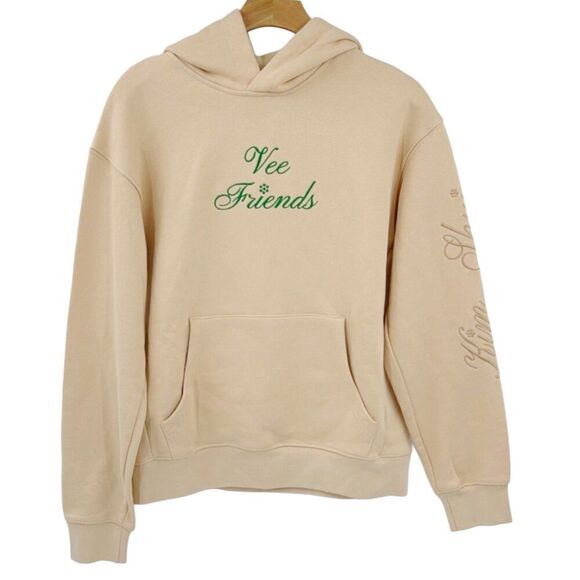 Kim Shui × VeeFriends X Driven Dragon Unisex Hoodie Green Cream NWT Medium - Picture 3 of 13